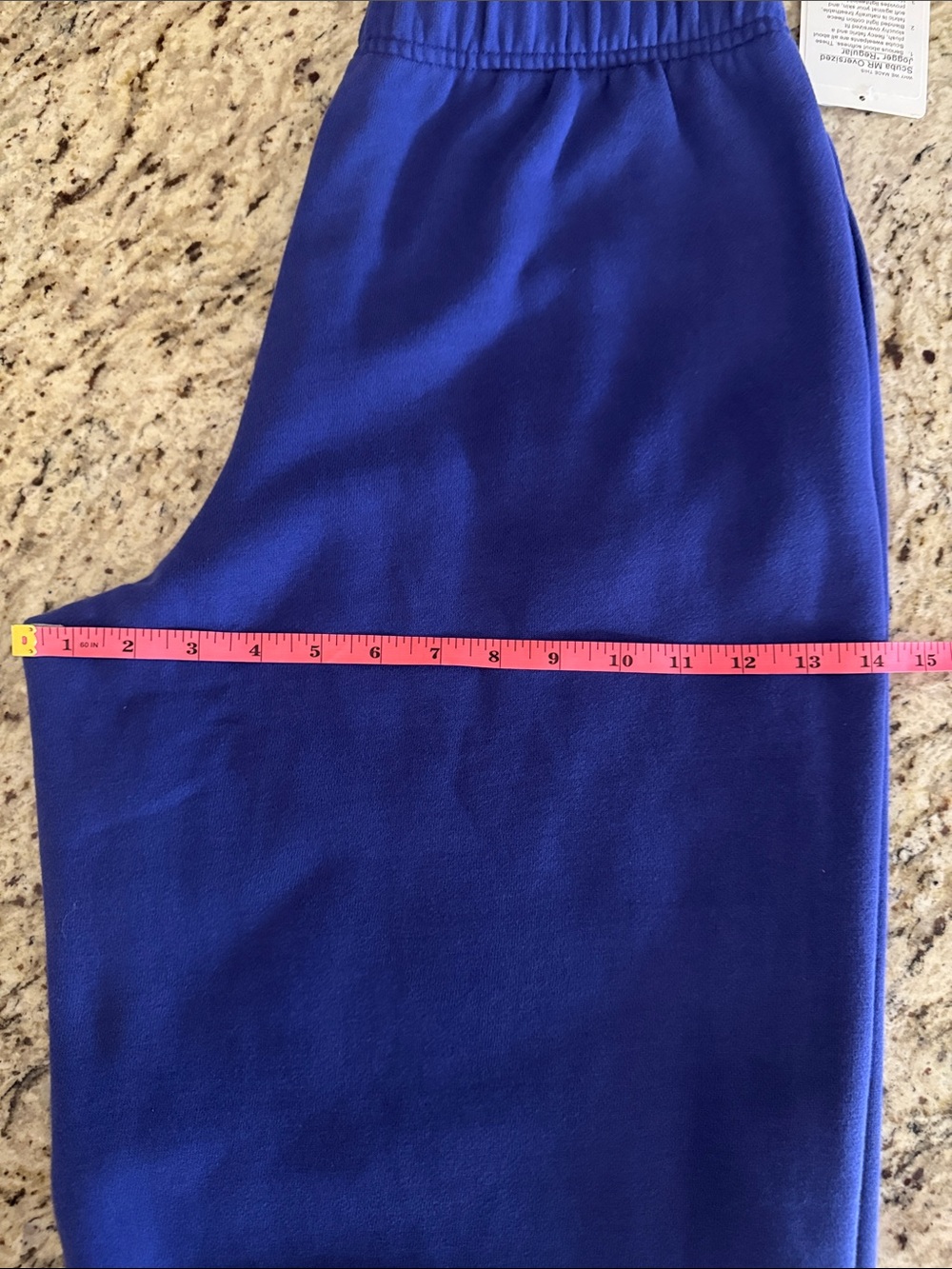 Lululemon x Peloton Mid Rise Oversized Jogger Deep Purple Edition NWT Sz M - Picture 13 of 13